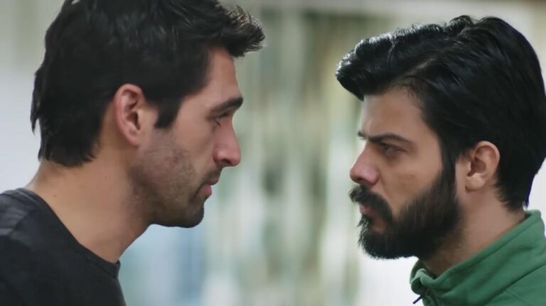 Ali i Volkan twarzą w twarz.