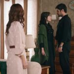 Zeynep i Halil stoją naprzeciw siebie. Halil spokojnym tonem zapewnia ją, że jej mama i siostra nie będą musiały zajmować się obsługą gości, co wywołuje u Zeynep ulgę. W pewnej odległości stoi Songul, która uważnie obserwuje tę scenę.