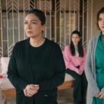 Tulay, Selma i Merve znajdują się przed oficyną, gdy nagle podchodzi do nich Songul.