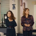 Ege, Melis, Feraye i Zeynep. Melis uśmiecha się, zadowolona z udanej intrygi.