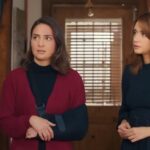 Yildiz i Elif rozmawiają z Kuzeyem. Yildiz ma rękę na temblaku.