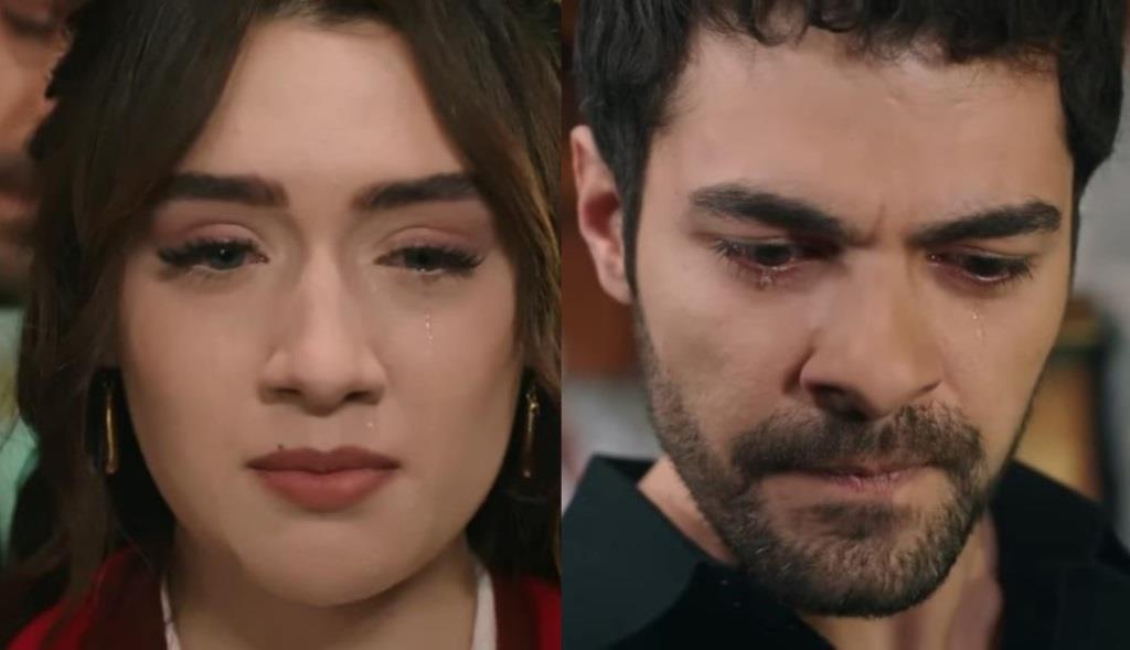 Kadr z 114. odcinka. Zeynep przekazuje Halilowi swoją decyzję o wyprowadzce z farmy.