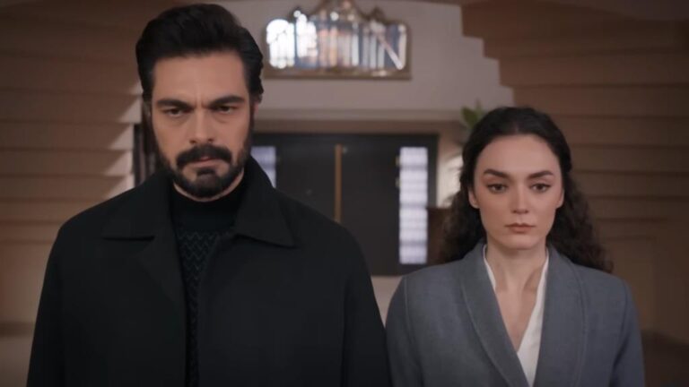 Kadr z 753. odcinka. Yaman i Nana przybywają do rezydencji i ogłaszają, że biorą ślub.