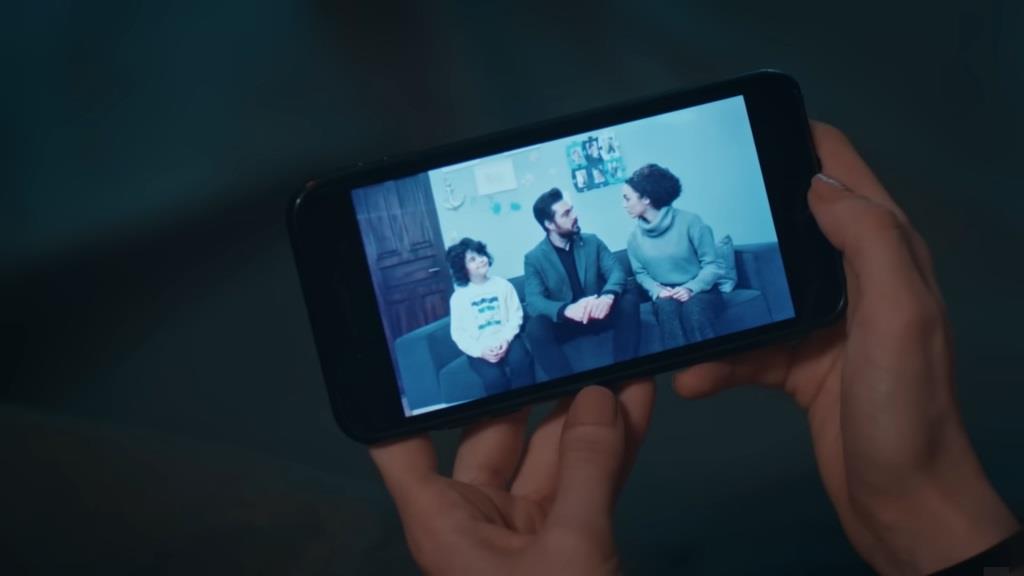 Nagranie na telefonie Nany.