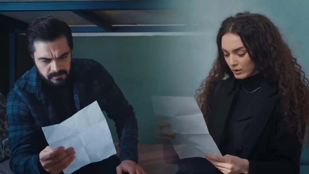 Nana i Yaman czytają listy od siebie.