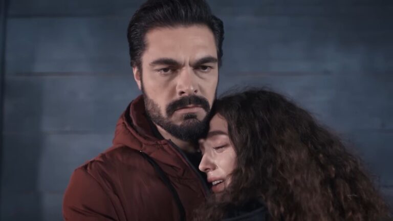 Nana wtula się w Nedima.