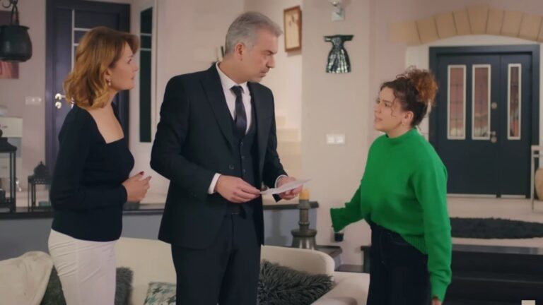 Melis mówi rodzicom o ucieczce Yigita.