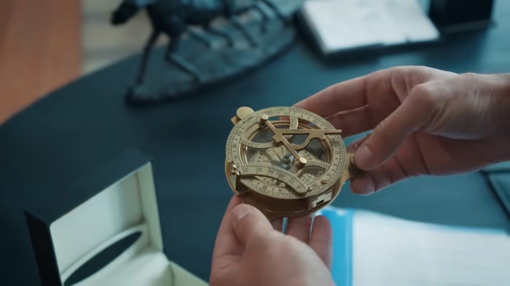 Astrolabium, które Yaman dostał od Acara.