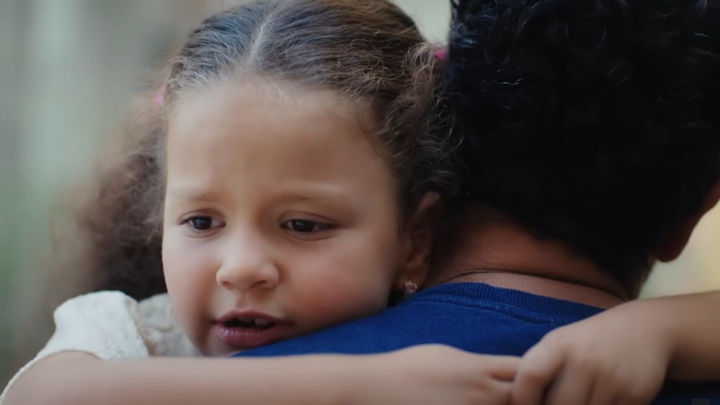 Doga przytula się do Ferita.