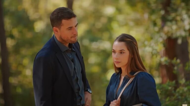 Kuzey i Sila w lesie.