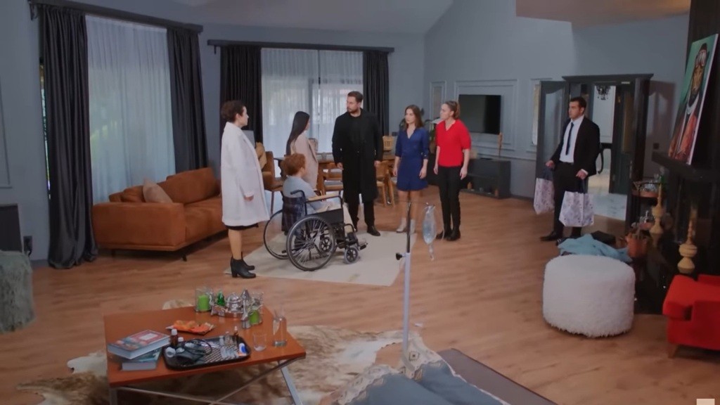 Sila, Yildiz i Kuzey wracają do domu letniskowego, gdzie zastają Cavidan i Bahar.