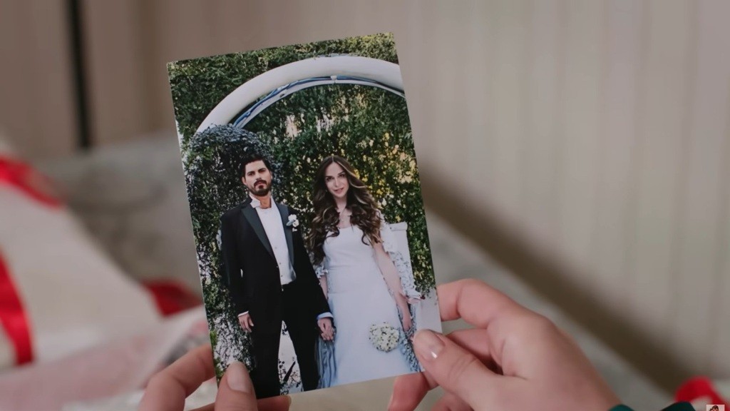 Zdjęcie ślubne Beyzy i Cihana.