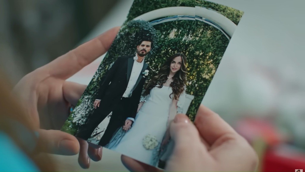 Zdjęcie ślubne Cihana i Beyzy.