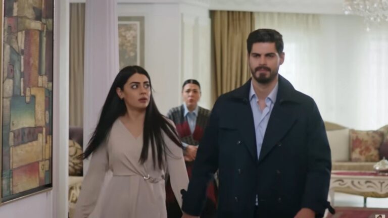 Cihan odchodzi z Hancer, ściskając jej dłoń mocno. Za nimi, Mukadder zostaje wstrząśnięta, patrząc na ich oddalające się sylwetki.