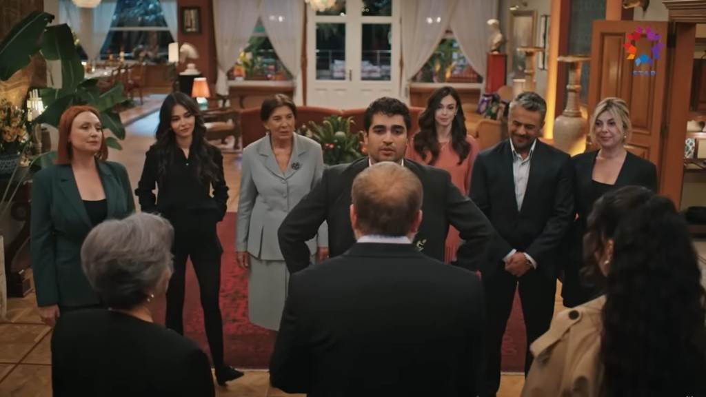 Korhanowie witają gości.